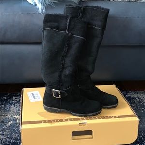 Maxine Of Canada Shearling Boots